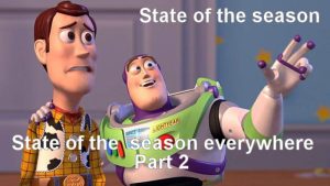 Read more about the article State of the season part 2